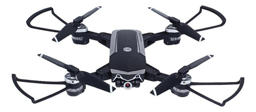 Drone Toysky CSJ S161 con dual cámara HD black 1 batería