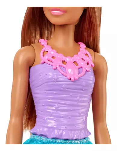 Boneca Barbie Princesa Com Coroa Brinquedo Meninas Mattel - Loja Zuza  Brinquedos