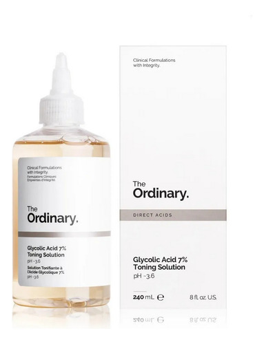 Glycolic Acid 7% Toning + Niacinamide 10% -the Ordinary Normal Día/noche