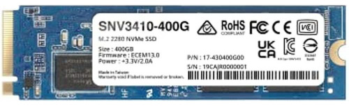 Synology SNV3410-400G 1GB Black SSD