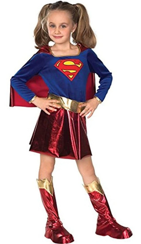 Disfraz Infantil De Supergirl De Dc Comics