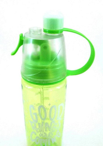 Imagen 4 de 10 de Botella Pico Succion Y Pulverizador Atomizador Skora 600 Ml