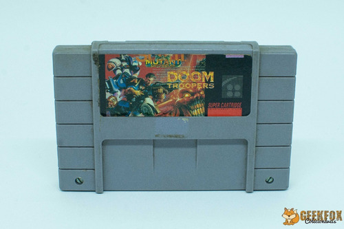 Doom Troopers - Paralelo - Snes Super Nintendo