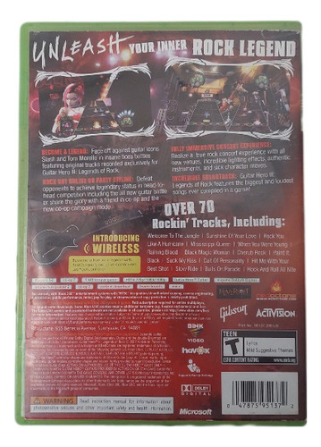Guitar Hero Iii Legends Of Rock / Xbox360 / *gmsvgspcs* (Reacondicionado)