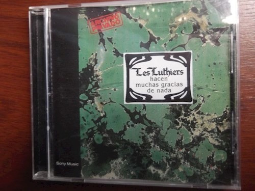 Les Luthiers Muchas Gracias De Nada Cd Nuevo Arg