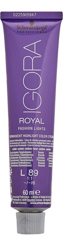 Luces Igora Royal Fashion Lights 89 Rojo Violeta 60 Ml