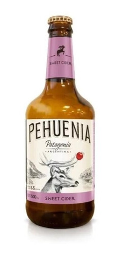Sidra Pehuenia Patagonia Sweet Botella 500 Cc Premium X6u