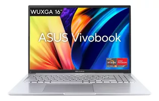 Laptop Asus Vivobook D1603 16.0 Amd R5 8gb 512gb Color Plateado