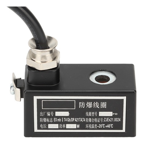 Conector Solenoide, Bobina De Válvula, A Prueba De Explosion