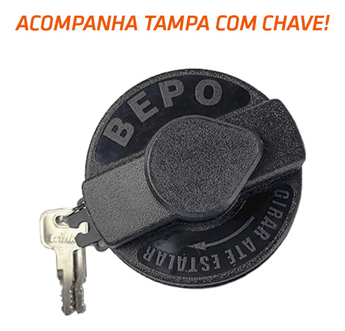 Tanque Combustível Mb 608d - 100 Litros C/ Tampa