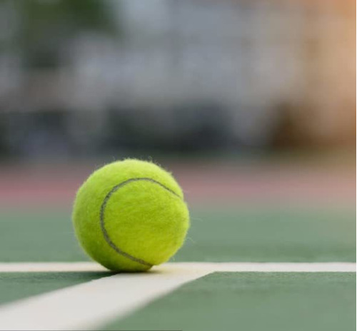 Pelota Tenis Cuerda Goma 4m Una Sola Practica Buena Multiuso