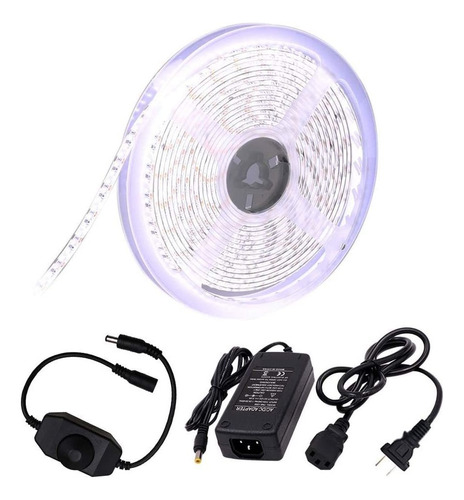 Kit De Tira De Luz Led Regulable Con Fuente De Alimen