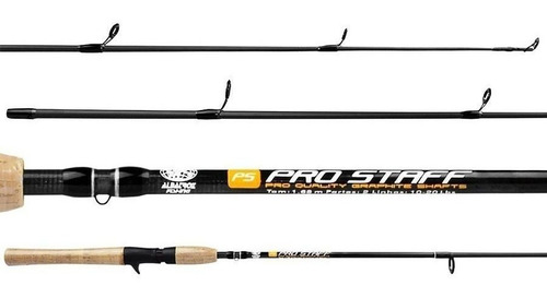 Imagem 2 de 6 de Vara Albatroz Carbono Carretilha Pro Staff 562 1,68m 8-17lb