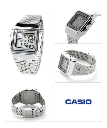 Relogio Casio A500wa-1 Vintage Unisex Hora Mund 5alarm Wr