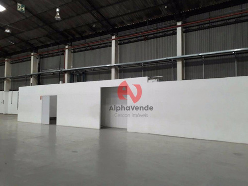 Galpão Para Alugar, 9000 M² Por R$ 227.500,00/mês - Tamboré - Barueri/sp - Ga0671