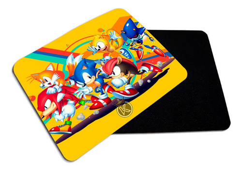 Mouse Pad Sonic - Serie Infantil - Estampaking