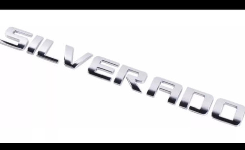 Emblema Letras De Chevrolet Silverado Puertas 07 15 Original