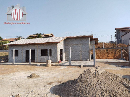 Imagem 3 de 19 de Linda Chácara Em Condomínio, 03 Dormitórios, Piscina, Varanda Gourmet, À Venda, 1200 M² Por R$ 650.000 - Terras De Santa Fé - Pinhalzinho/sp - Ch1002