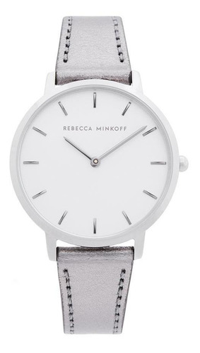 Reloj Rebecca Minkoff Dama Color Gris 2200366 - S007 Color del fondo Plateado