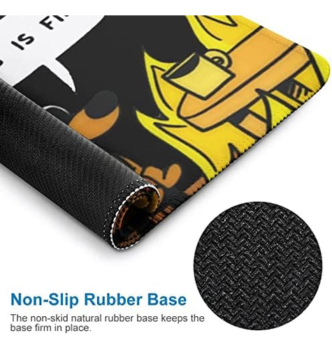 Este É O Mouse Pad Engraçado Meme Do Fogo Do Cão Fino Tapet