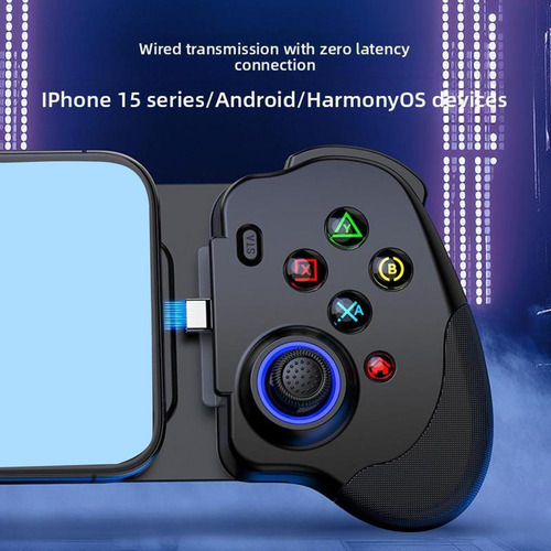 Controlador De Estiramiento Con Cable Tipo C Para Android I1