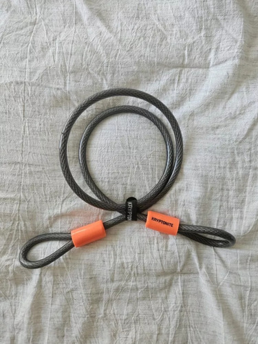 Cadena De Seguridad Cable Flexible Kryptonite 