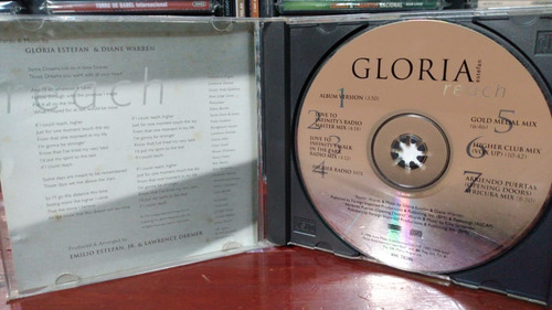 Cd Glória Estefan Maxi Single Reach Im Not Giving You Up (Usado)
