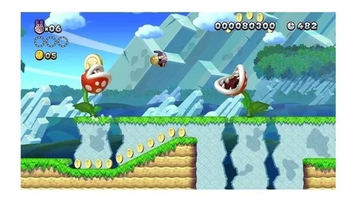 Veja as diferenças de New Super Mario Bros. U Deluxe comparado com