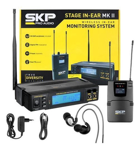 Sistema Inalámbrico De Monitoreo Skp Stage In Ear Mkii