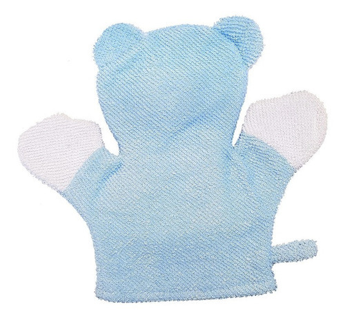 Lisfar Baby Care Esponja Bebe Manopla Celeste 1 Unidad