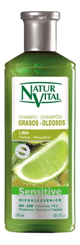 Nv Champu Sensitive Grasos Lima 300ml