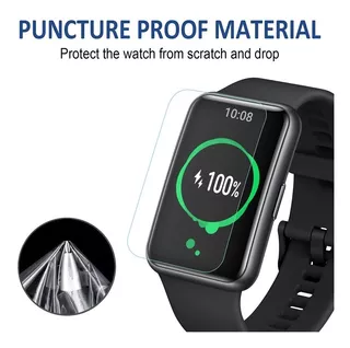 Pack 5 Micas Para Huawei Watch Fit Flexible Protector