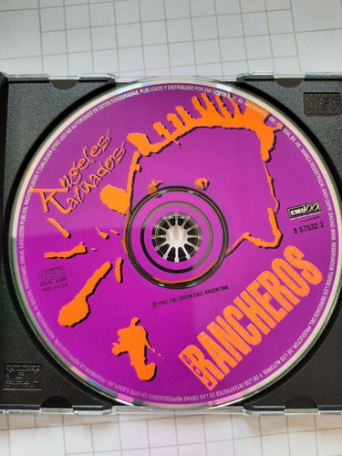 Los Rancheros - Ángeles Tatuados. Cd - Primera Ed - Sera
