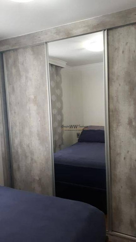Imagem 13 de 30 de Apartamento À Venda, 49 M² Por R$ 300.000,00 - Parque Novo Mundo - São Paulo/sp - Ap3052
