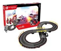 Comprar Auto Pista Autorama Turbo Run Corrida 2 Controles E 2 Carros