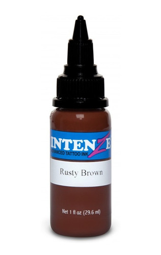 Rusty Brown 1 Oz - Tinta Para Tatuar Intenze