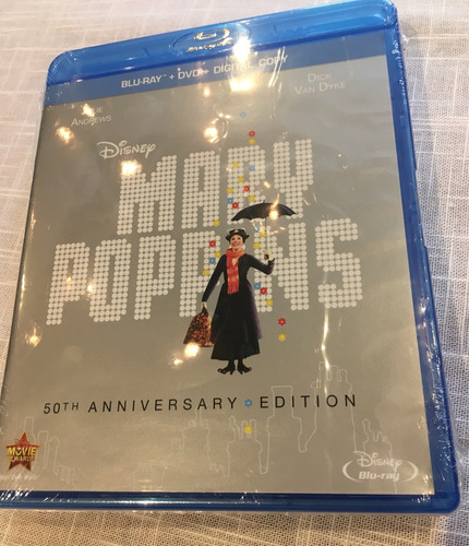 Mary Poppins Bluray Original Nuevo Sellado Disney