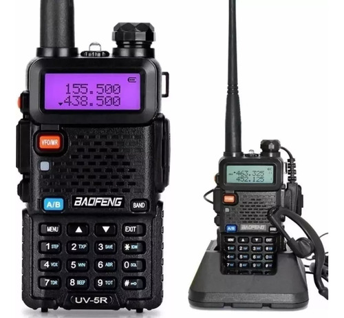 Radio Walkie Talkie Digital Baofeng Uv-5r Triband Vhf/uhf/fm