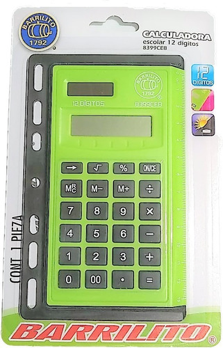 Calculadora Para Carpeta De 3 Argollas 12 Digit Solar