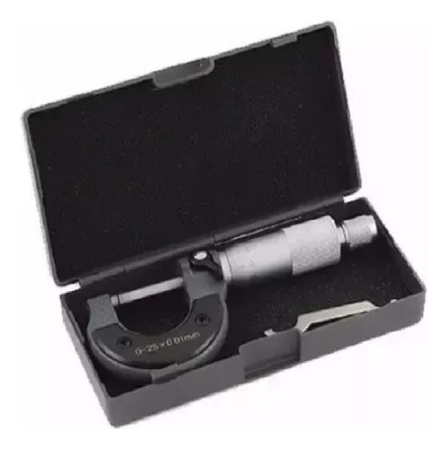 Micrómetro Mecánico 0 A 25 Mm Profesional Ruhlmann Ru47300