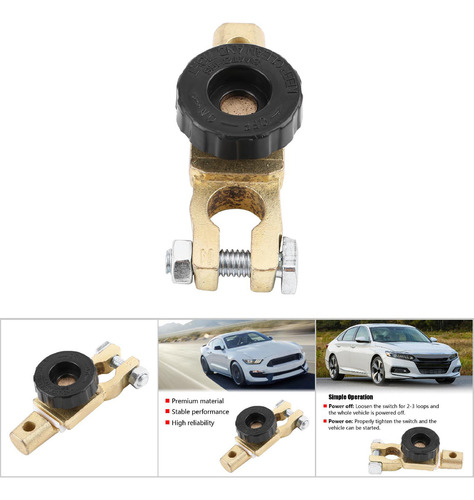 Aislador De Desconexión Universal Para Automóvil, Botón De C
