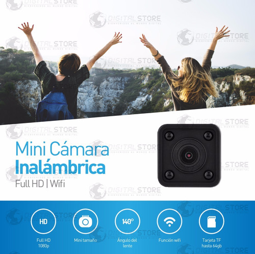 Camara Espia Wifi Celular Inalambrica Seguridad Full Hd Mini