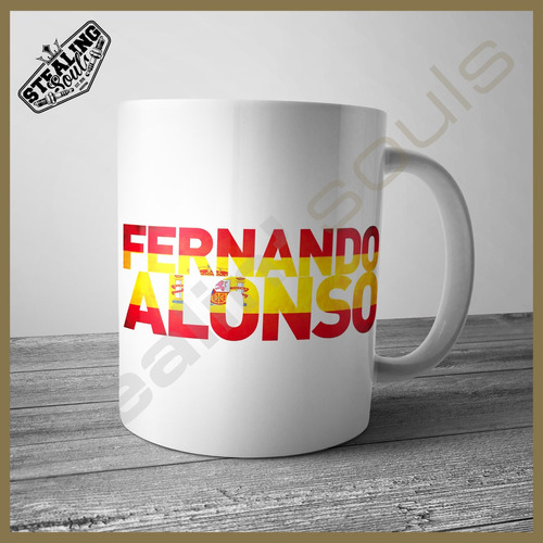 Taza Fierrera - Formula 1 #015 | Fernando Alonso - F1