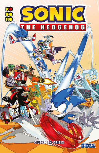 Imagen 1 de 1 de Sonic The Hedgehog: Ciudad En Crisis