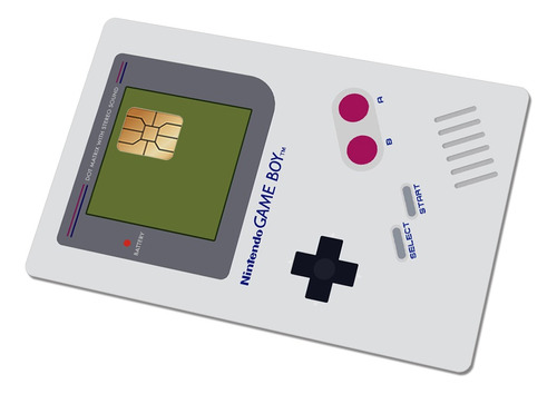 Sticker Para Tarjeta Credito/debito - Nintendo Gameboy
