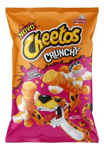Salgadinho Cheetos Crunchy Sabor Super Cheddar 48g