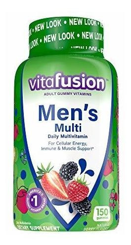 Vitafusion De Los Hombres Gummy Vitaminas, 150 count, 22703,