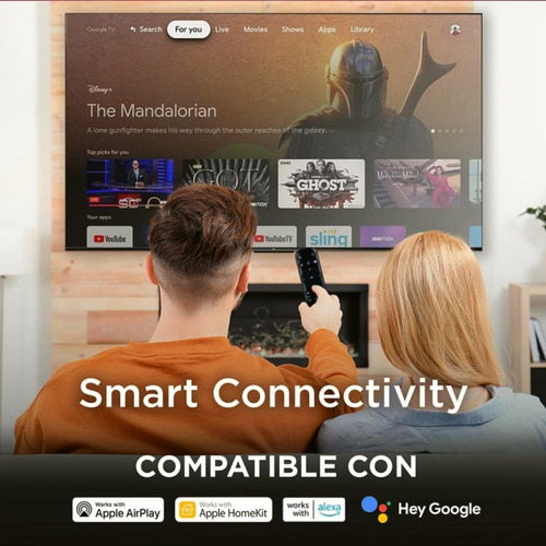 Tcl Smart Tv Pantalla 43 43q5k Google Tv Qled 4k Google