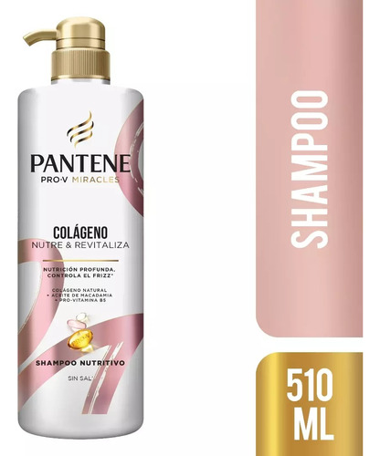 Pantene Shampoo Pantene Pro-v Miracles Colágeno 510 Ml