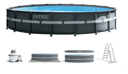 Piscina Estructural Ultra Xtr Frame Intex 549x132m, 26.423l